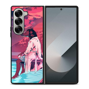 BOJACK HORSEMAN SUNSET Samsung Z Fold 6 Case BOJACK HORSEMAN SUNSET Samsung Z Fold 6 Case