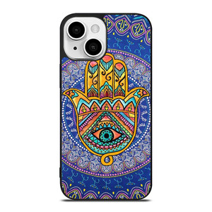 HAMSA EVIL EYE HAND iPhone 13 Mini Case HAMSA EVIL EYE HAND iPhone 13 Mini Case