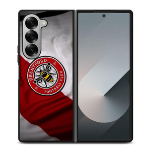 BRENTFORD FC SYMBOL Samsung Z Fold 6 Case BRENTFORD FC SYMBOL Samsung Z Fold 6 Case