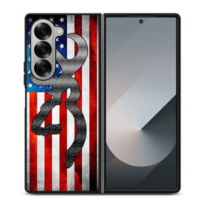 BROWNING AMERICAN FLAG Samsung Z Fold 6 Case BROWNING AMERICAN FLAG Samsung Z Fold 6 Case