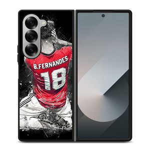 BRUNO FERNANDES MANCHESTER UNITED 2 Samsung Z Fold 6 Case BRUNO FERNANDES MANCHESTER UNITED 2 Samsung Z Fold 6 Case