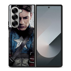 CAPTAIN AMERICA THE AVENGERS SUPERHERO Samsung Z Fold 6 Case CAPTAIN AMERICA THE AVENGERS SUPERHERO Samsung Z Fold 6 Case
