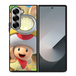 CAPTAIN TOAD CUTE 3 Samsung Z Fold 6 Case CAPTAIN TOAD CUTE 3 Samsung Z Fold 6 Case