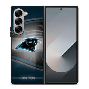 CAROLINA PANTHERS LOGO Samsung Z Fold 6 Case CAROLINA PANTHERS LOGO Samsung Z Fold 6 Case