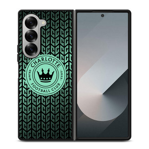 CHARLOTTE FC LOGO 2 Samsung Z Fold 6 Case