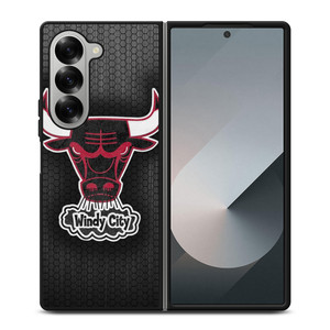 CHICAGO BULLS LOGO 6 Samsung Z Fold 6 Case