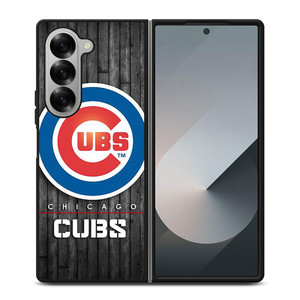 CHICAGO CUBS LOGO Samsung Z Fold 6 Case CHICAGO CUBS LOGO Samsung Z Fold 6 Case