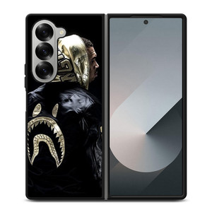 CHRIS BROWN BAPE Samsung Z Fold 6 Case