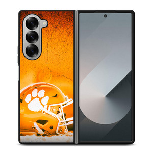 CLEMSON TIGERS HELMET Samsung Z Fold 6 Case CLEMSON TIGERS HELMET Samsung Z Fold 6 Case
