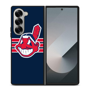 CLEVELAND INDIANS LOGO Samsung Z Fold 6 Case CLEVELAND INDIANS LOGO Samsung Z Fold 6 Case