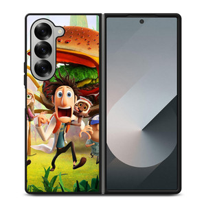 CLOUDY WITH A CHANCE OF MEATBALLS FUNNY Samsung Z Fold 6 Case CLOUDY WITH A CHANCE OF MEATBALLS FUNNY Samsung Z Fold 6 Case