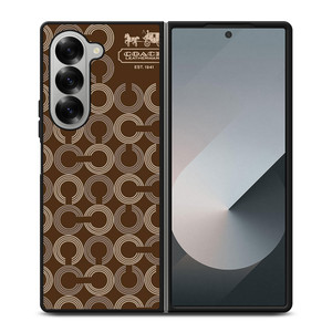 COACH PATTERN LOGO Samsung Z Fold 6 Case COACH PATTERN LOGO Samsung Z Fold 6 Case