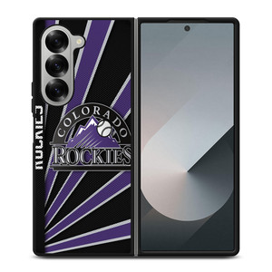 COLORADO ROCKIES LOGO 3 Samsung Z Fold 6 Case COLORADO ROCKIES LOGO 3 Samsung Z Fold 6 Case