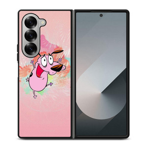 COURAGE THE COWARDLY DOG Samsung Z Fold 6 Case COURAGE THE COWARDLY DOG Samsung Z Fold 6 Case