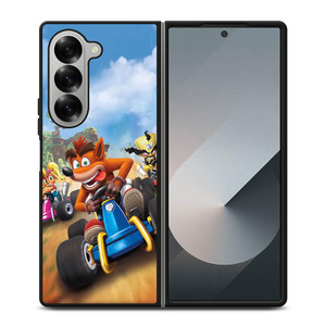 CRASH TEAM RACING Samsung Z Fold 6 Case CRASH TEAM RACING Samsung Z Fold 6 Case