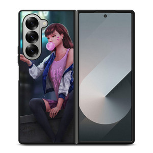 CUTE DVA OVERWATCH 2 Samsung Z Fold 6 Case CUTE DVA OVERWATCH 2 Samsung Z Fold 6 Case