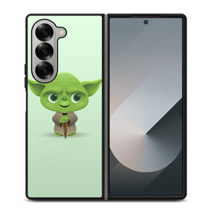CUTE FUNNY YODA STARWARS Samsung Z Fold 6 Case