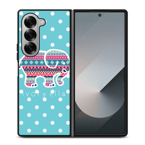 CUTE IVORY ELLA 3 Samsung Z Fold 6 Case