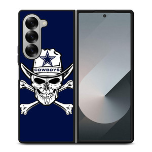 DALLAS COWBOYS SKULL Samsung Z Fold 6 Case DALLAS COWBOYS SKULL Samsung Z Fold 6 Case
