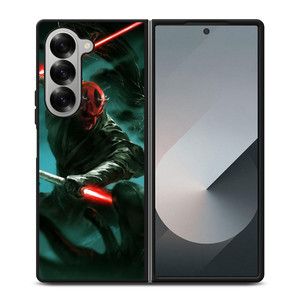 DARTH MAUL STAR WARS ART Samsung Z Fold 6 Case