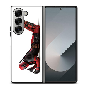 DEADPOOL SUPERHERO WITH A BOM Samsung Z Fold 6 Case DEADPOOL SUPERHERO WITH A BOM Samsung Z Fold 6 Case