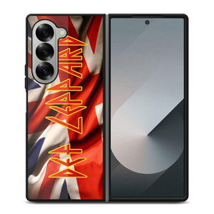 DEF LEPPARD LOGO Samsung Z Fold 6 Case DEF LEPPARD LOGO Samsung Z Fold 6 Case
