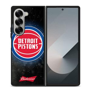 DETROIT PISTONS BUDWEISER Samsung Z Fold 6 Case