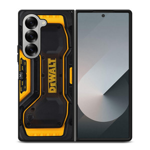 DEWALT RADIO WALLPAPER Samsung Z Fold 6 Case DEWALT RADIO WALLPAPER Samsung Z Fold 6 Case