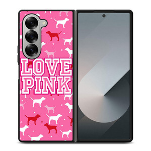 DOG PINK VICTORIA'S SECRET Samsung Z Fold 6 Case DOG PINK VICTORIA'S SECRET Samsung Z Fold 6 Case