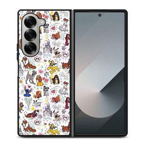 DOONEY DOG PATTERN Samsung Z Fold 6 Case DOONEY DOG PATTERN Samsung Z Fold 6 Case