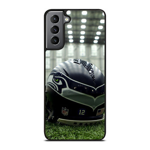 SEATTLE SEAHAWK HELMET Samsung Galaxy S21 Plus Case
