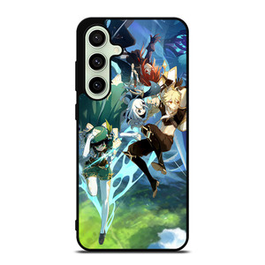 GENSHIN IMPACT CHARACTERS 2 Samsung Galaxy S24 FE Case GENSHIN IMPACT CHARACTERS 2 Samsung Galaxy S24 FE Case