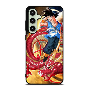 GOKU AND SHENRON DRAGON Samsung Galaxy S24 FE Case GOKU AND SHENRON DRAGON Samsung Galaxy S24 FE Case