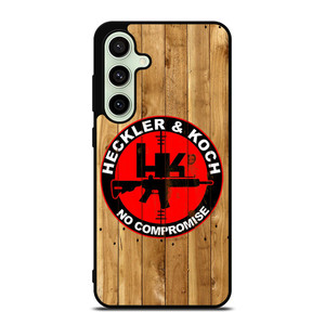 HECKLER AND KOCH LOGO WOODEN Samsung Galaxy S24 FE Case HECKLER AND KOCH LOGO WOODEN Samsung Galaxy S24 FE Case