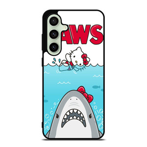 JAWS VS HELLO KITTY Samsung Galaxy S24 FE Case