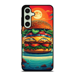 JIMMY BUFFETT BURGER Samsung Galaxy S24 FE Case
