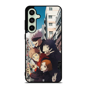 JUJUTSU KAISEN MAIN CHARACTERS Samsung Galaxy S24 FE Case JUJUTSU KAISEN MAIN CHARACTERS Samsung Galaxy S24 FE Case