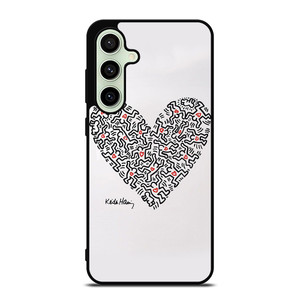 KEITH HARING LOVE Samsung Galaxy S24 FE Case KEITH HARING LOVE Samsung Galaxy S24 FE Case