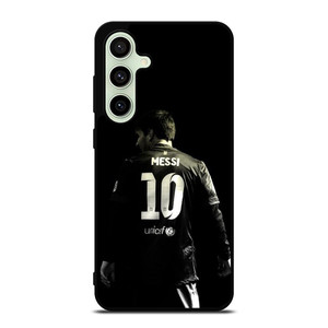 LIONEL MESSI BLACK AND WHITE Samsung Galaxy S24 FE Case