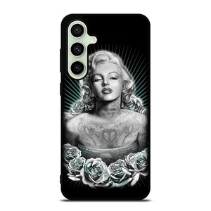 MARILYN MONROE WITH TATTOO Samsung Galaxy S24 FE Case MARILYN MONROE WITH TATTOO Samsung Galaxy S24 FE Case
