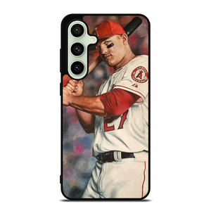 MIKE TROUT ANGELS ART Samsung Galaxy S24 FE Case MIKE TROUT ANGELS ART Samsung Galaxy S24 FE Case