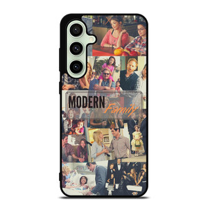 MODERN FAMILY MOVIES SERIES COLLAGE Samsung Galaxy S24 FE Case MODERN FAMILY MOVIES SERIES COLLAGE Samsung Galaxy S24 FE Case