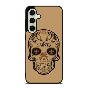 NEW ORLEANS SAINTS SKULL Samsung Galaxy S24 FE Case