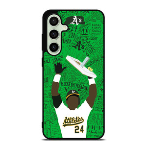 OAKLAND ATHLETICS RICKEY HENDERSON Samsung Galaxy S24 FE Case
