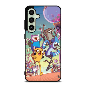 REGULAR SHOW CHARACTERS ART Samsung Galaxy S24 FE Case