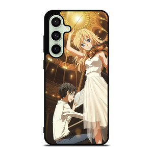 SHIGATSU WA KIMI NO USO KAORI ANIME Samsung Galaxy S24 FE Case SHIGATSU WA KIMI NO USO KAORI ANIME Samsung Galaxy S24 FE Case