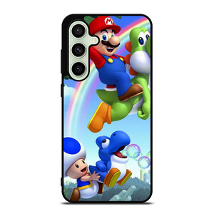 SUPER MARIO AND FRIEND 2 Samsung Galaxy S24 FE Case SUPER MARIO AND FRIEND 2 Samsung Galaxy S24 FE Case
