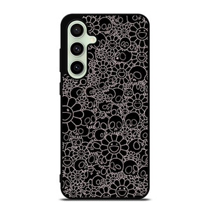 TAKASHI MURAKAMI BLACK SKULL Samsung Galaxy S24 FE Case TAKASHI MURAKAMI BLACK SKULL Samsung Galaxy S24 FE Case