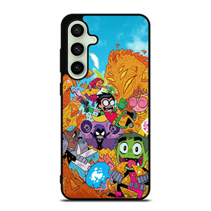 TEEN TITANS GO CHARACTERS Samsung Galaxy S24 FE Case TEEN TITANS GO CHARACTERS Samsung Galaxy S24 FE Case