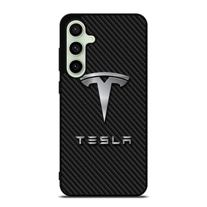 TESLA CAR LOGO Samsung Galaxy S24 FE Case TESLA CAR LOGO Samsung Galaxy S24 FE Case